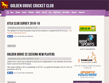 Tablet Screenshot of goldengrovecc.asn.au